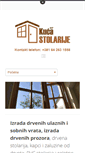 Mobile Screenshot of kucastolarije.com